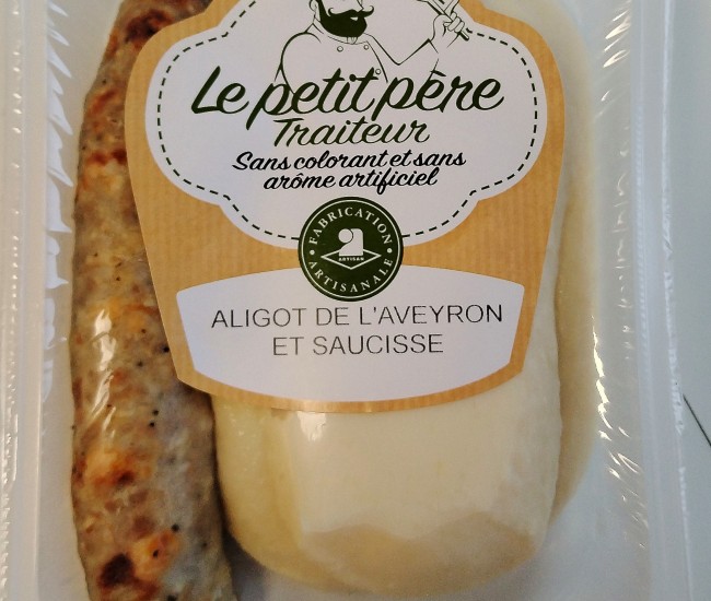 Aligot de l'Aveyron et Saucisse