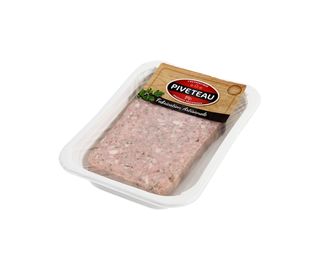 Pâté à l'ail tranche en tranche