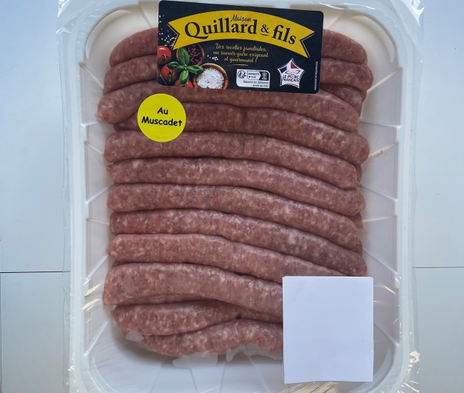 Chipolatas au muscadet 90g x 33