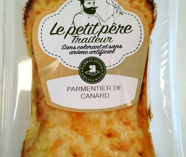 Parmentier de canard- 350 g